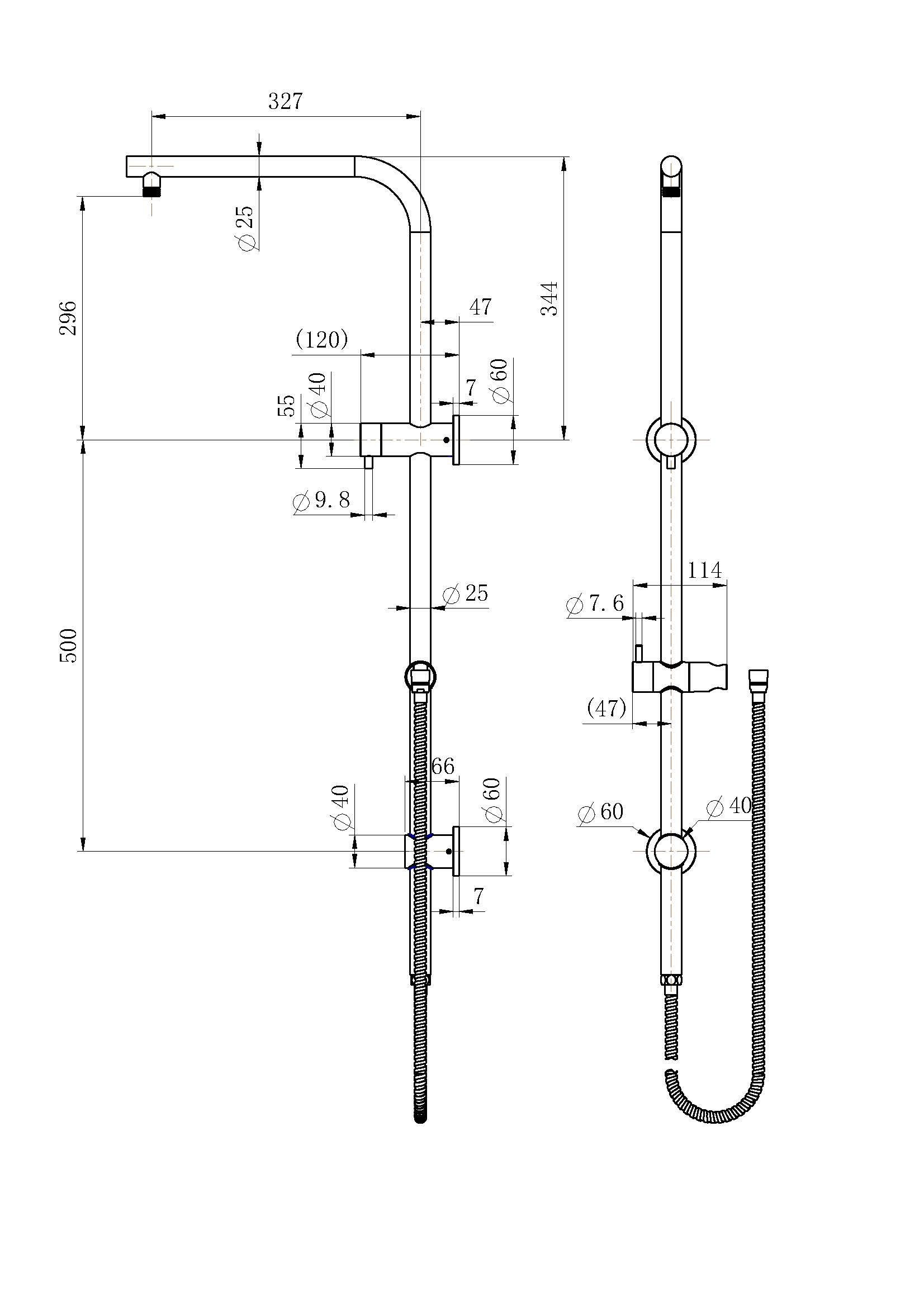 A-DVN019 Line Drawing